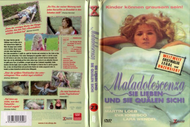 Maladolescenza 1977 erotic vintage film