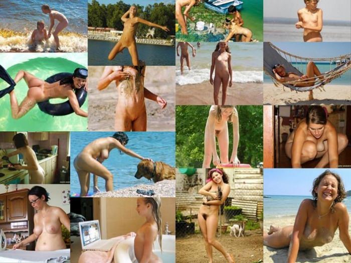 3 Nudism photo gallery: Funny Moments Of Nudists Life-2, Nudists Housewives-2 And Young Nudists